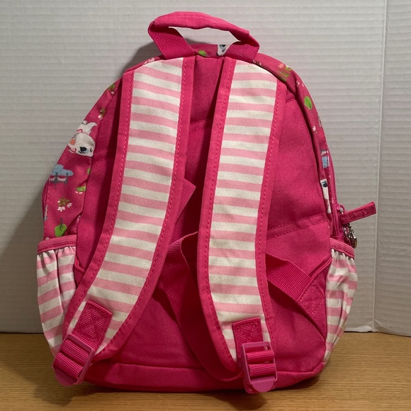 Disney The Aristocats Marie Backpack Purse Genuine Disney Kitty Cat Pink White - Picture 2 of 10